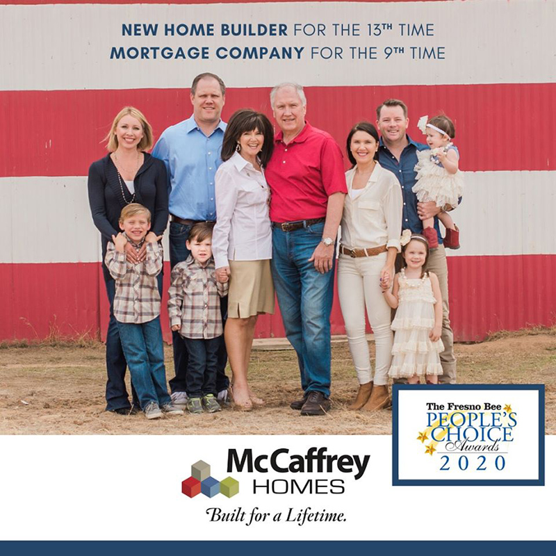 McCaffrey Homes and McCaffrey Home Mortgage win People’s Choice Awards