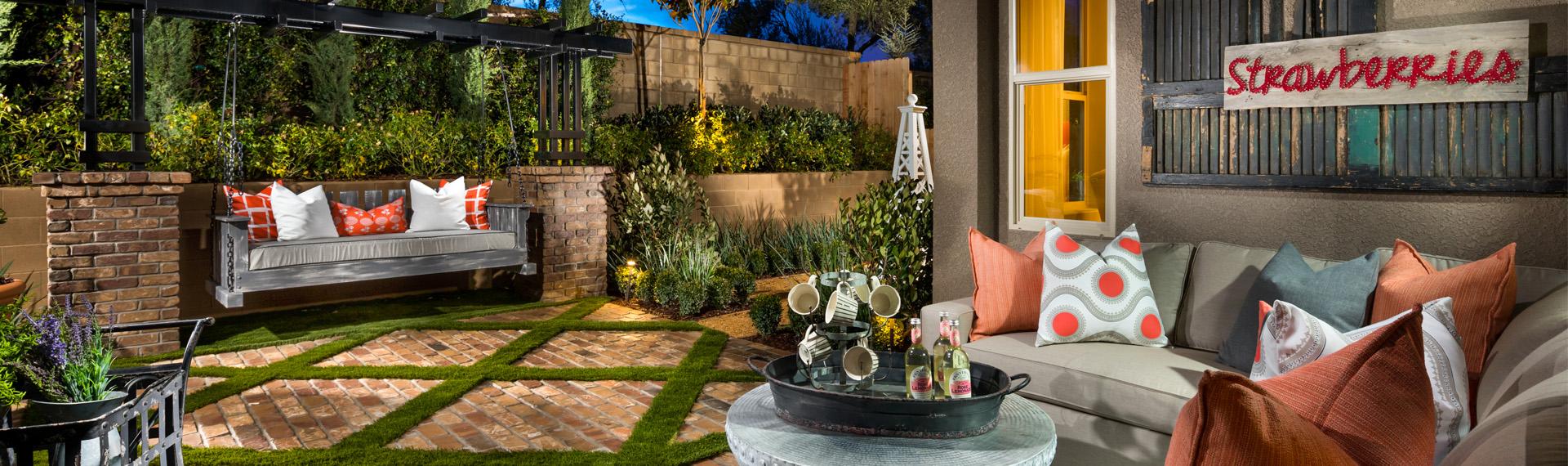 New construction backyard landscaping ideas